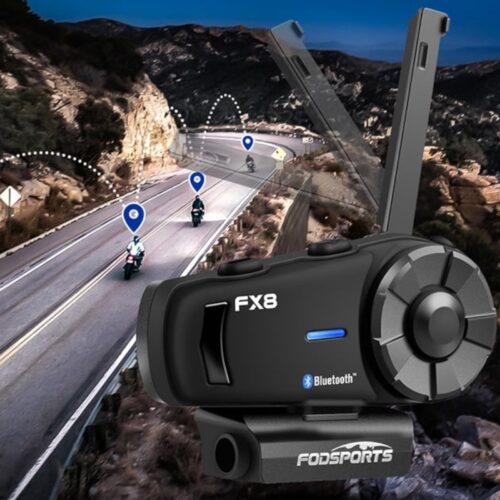 Fodsports FX8 motorcycle intercom