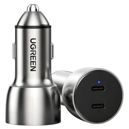 UGREEN auto kiirlaadija CD213 2x USB-C 40W