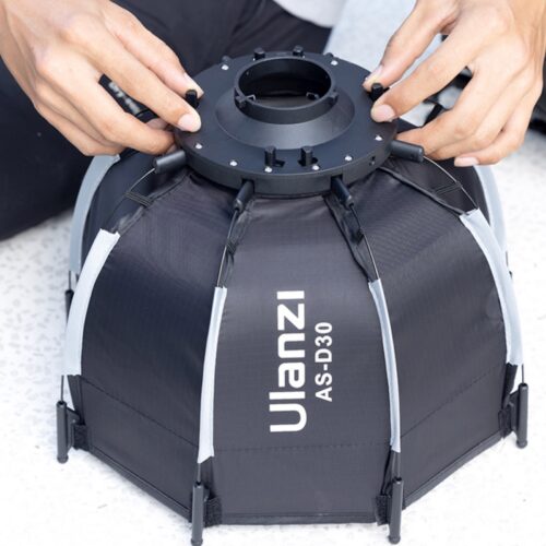 Ulanzi AS-D30 Octagonal Softbox With Mini Bowens Mount And Grid 30cm