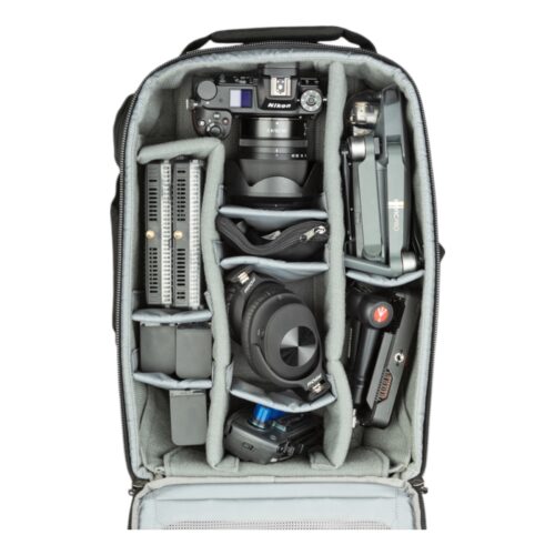 Think Tank Essentials Convertible Rolling Backpack Black
