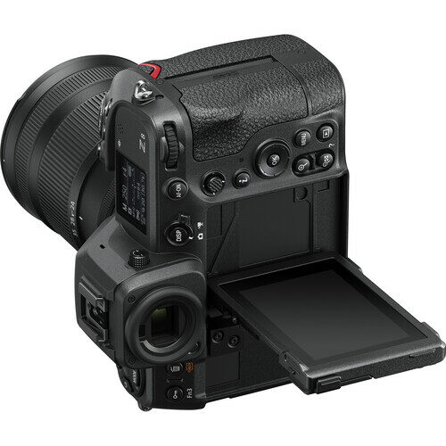 Nikon Z8 ülaltvaade – intuitiivne juhtimine ja ergonoomiline disain
