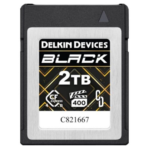 2TB Delkin CFexpress BLACK R3700/W3220 VPG400 Type B