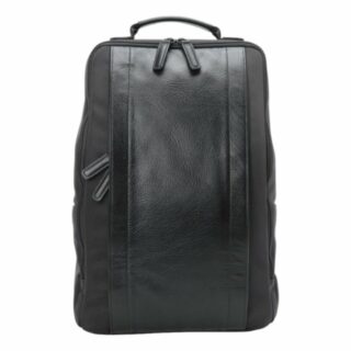 Artisan & Artist RR4-06C Leather Panel Backpack - must