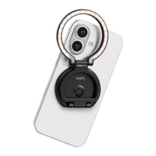 Nanlite Lumo LED ringvalgusti telefonile must