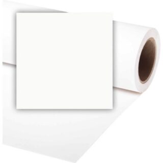 COLORAMA PAPER BACKGROUND 2.72X11M SUPER WHITE