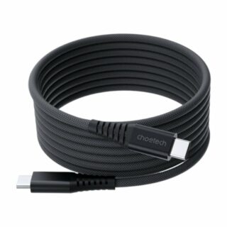 Choetech XCC-1051 USB-C - USB-C magneetiline kaabel PD 240W 1.8m must