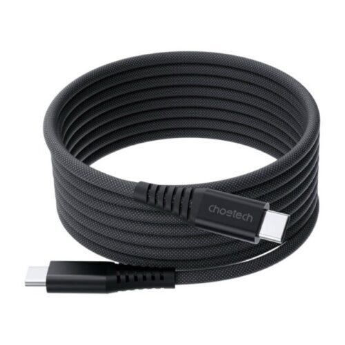 Choetech XCC-1051 USB-C - USB-C magneetiline kaabel PD 240W 1.8m must