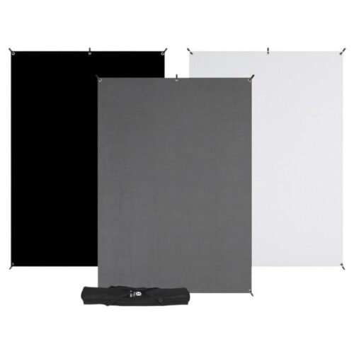 Westcott X-Drop 3-Pack Sweep Backdrop Kit 150x210cm