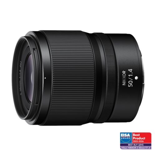 NIKON objektiiv NIKKOR Z 50MM F/1.4 võitis EISA BEST BUY LENS 2025-2026