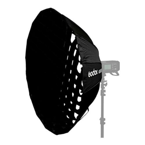 Godox softbox koos kärjega. Tootel on Godox kinnitus.