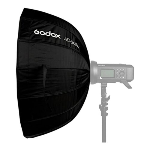 Godox softbox koos kärjega. Tootel on Godox kinnitus.
