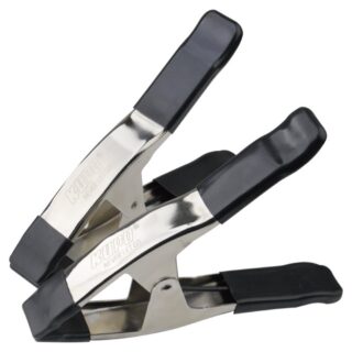 KUPO KCP-359-BK 9" terasest A-klamber – must 2 tk komplektis