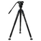 SIRUI One Step Height Adjustment Carbon Video Tripod Kit SVS60 + S3