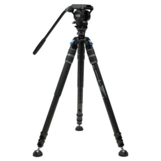 SIRUI One Step Height Adjustment Carbon Video Tripod Kit SVS60 + S3