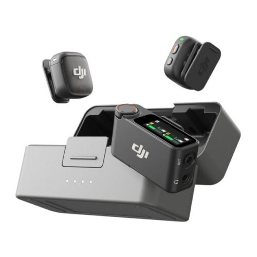 DJI Mic 3 (2TX + 1RX + laadimiskarp)