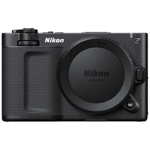 Nikon | RED ZR – kõik-ühes täiskaader kinokaamera kerele eest vaade. Bajoneti kork kaameral ees.
