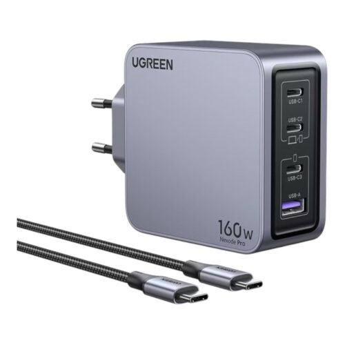 UGREEN Nexode Pro 160W 4-port GaN laadija