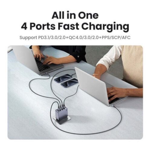 UGREEN Nexode Pro 160W 4-port GaN laadija