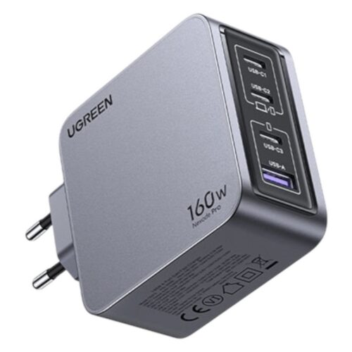 UGREEN Nexode Pro 160W 4-port GaN laadija