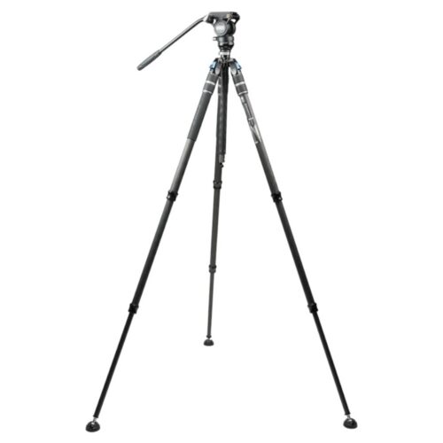 SIRUI One Step Height Adjustment Carbon Video Tripod Kit SVS60 + S3