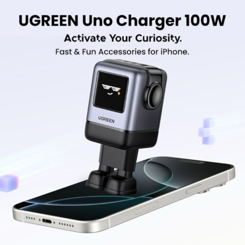 UGREEN Uno 100W GaN seina kiirlaadija on disainitud pikaajaliseks, mitmekülgseks ja turvaliseks laadimiseks kodus, kontoris või reisil.