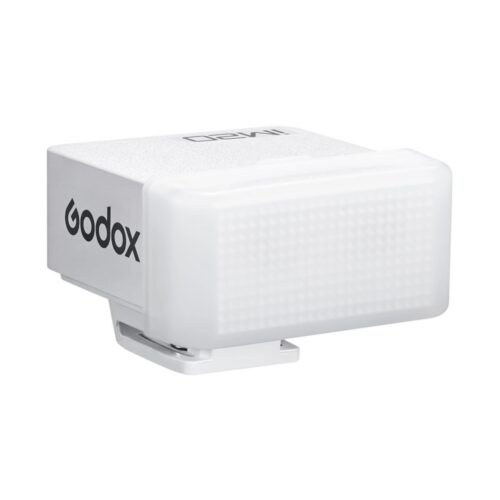 Godox iM20 Mini kaameravälk valge softboxiga vaade