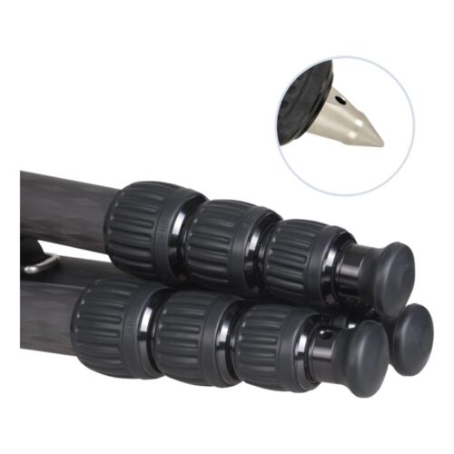 Sirui R-2214X Carbon Tripod vaade jalgadele