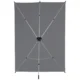 Westcott X-Drop Sweep Backdrop hall taust ja alumiiniumstatiiv tagantvaates