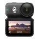 DJI Osmo Nano 128GB eest vaade. Kaamera üleval ja ekraan all.