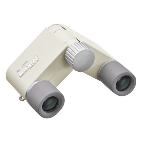 Binokkel Nikon 4X10 DCF Ivory White tagant vaade murtud toode
