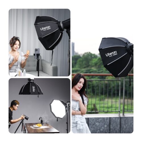Modell seisab Ulanzi LAS002 80cm Octagonal Soft Boxiga