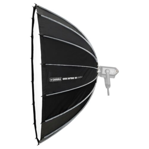 Caruba Quick Softbox Mark II – 180cm Bowens kinnitusega suur softbox - külg vaade