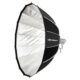 Caruba Quick Softbox Mark II – 180cm Bowens kinnitusega suur softbox - külg vaade hajutita