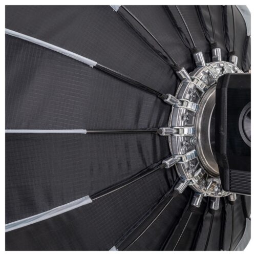 Caruba Quick Softbox Mark II – 180cm Bowens kinnitusega suur softbox - tagant vaade