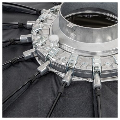 Caruba Quick Softbox Mark II – 180cm Bowens kinnitusega suur softbox - tagant vaade ülevalt