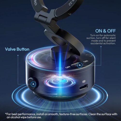Ulanzi SK-22 Clip-On Electric Suction Cup MagMount – magnetiline iminapaga telefonikinnitus
