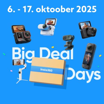 Insta360 sügiskampaania pakkumised – Big Deal Days 6.–17. oktoober 2025 Fotoakadeemias