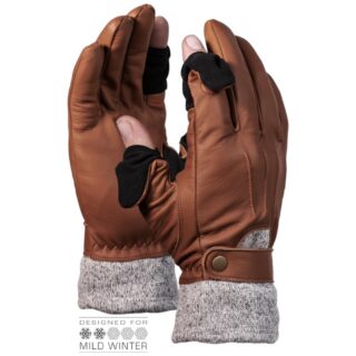 Pehme talve kindada Vallerret Urbex photography glove brown