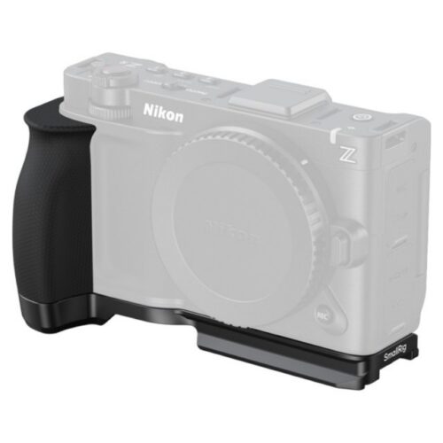 SMALLRIG 5466 L-kujuline kinnitusalus koos silikoonkäepidemega Nikon ZR kaamerale
