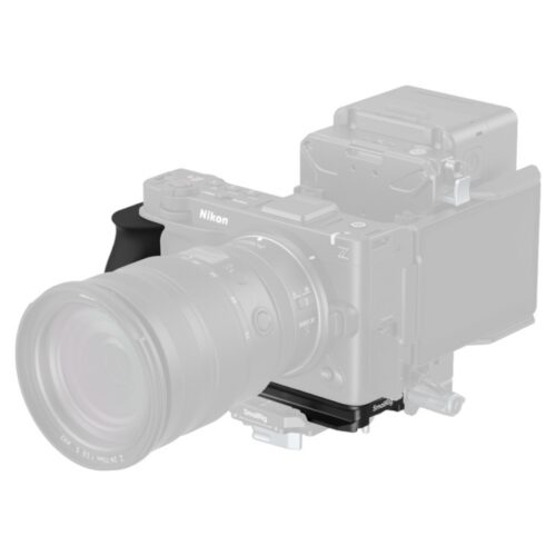 SMALLRIG 5466 L-kujuline kinnitusalus koos silikoonkäepidemega Nikon ZR kaamerale - kaitseb kaamera põhja