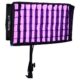 Nanlite PavoSlim 120C RGBWW LED Panel — roosa valgus gridiga