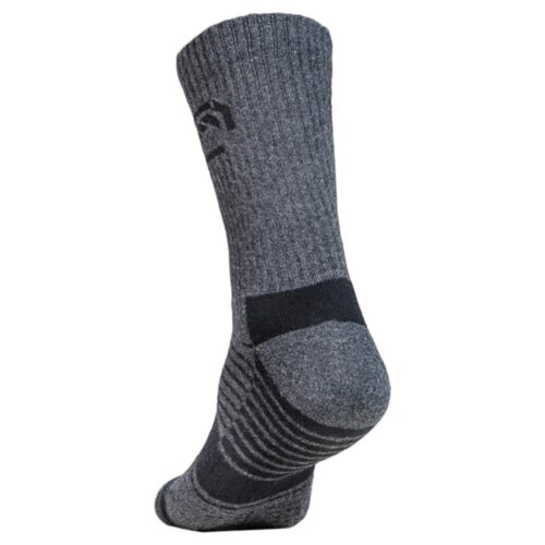 VALLERRET Merino Wool Crew Sock Grey Winter vaade kannale