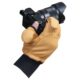 Vallerret Hatchet Leather Photography Glove - kaamera käes