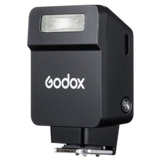 Godox iT22 must mini välk eest külg vaade