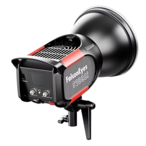 Falcon Eyes S200Bi Bi-Color LED Lamp – tagant vaade reflektoriga