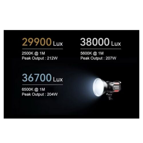 Falcon Eyes S200Bi Bi-Color LED Lamp – võimsus