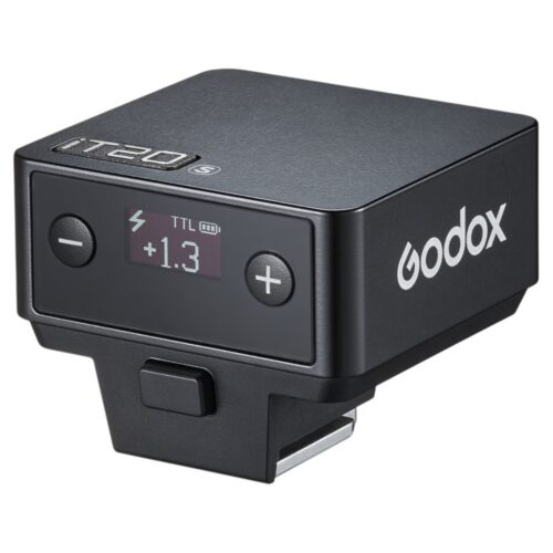 Godox iT20 must mini välk tagant külg vaade