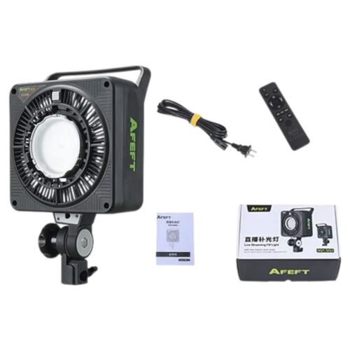 Falcon Eyes Afeft 250W Bi-Color LED Lamp SQ2 pakendis kaasas