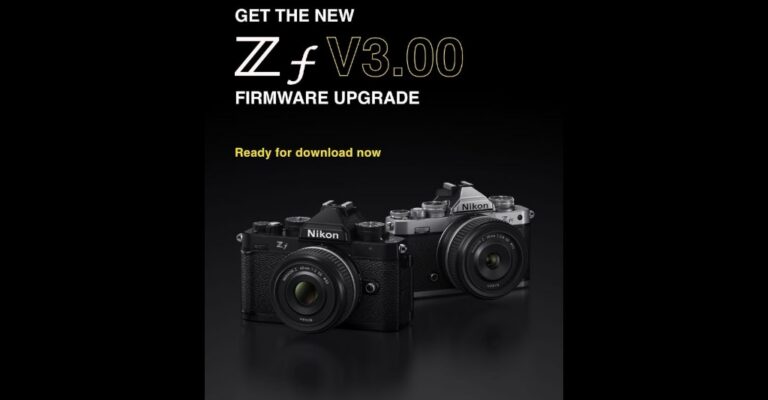 Nikon Zf püsivara uuendus 3.0