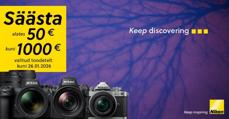 Nikon kampaania 2025 bänner reklaam.
